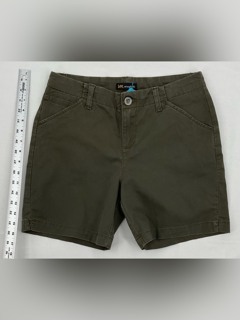 Lee Women’s Olive Utility Chino Shorts